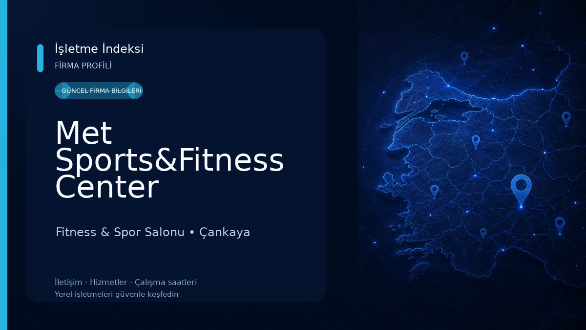 Met Sports&Fitness Center Fitness & Spor Salonu