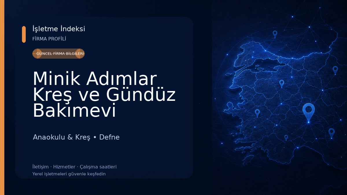 Minik Adımlar Kreş ve Gündüz Bakımevi