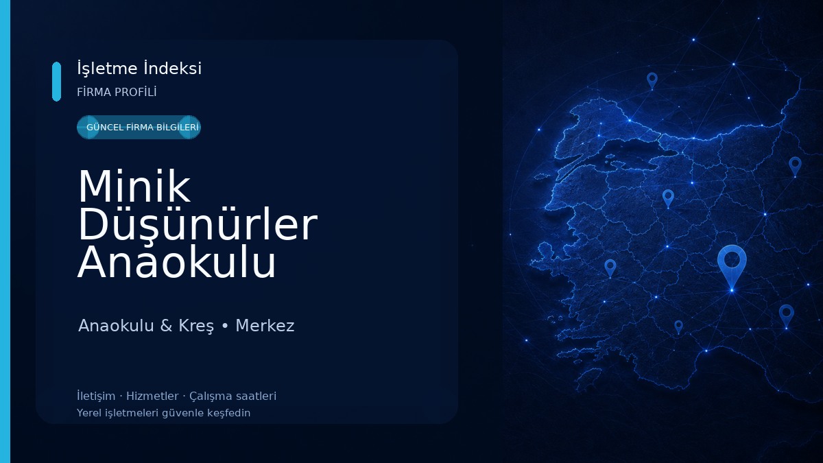 Minik Düşünürler Anaokulu Anaokulu & Kreş