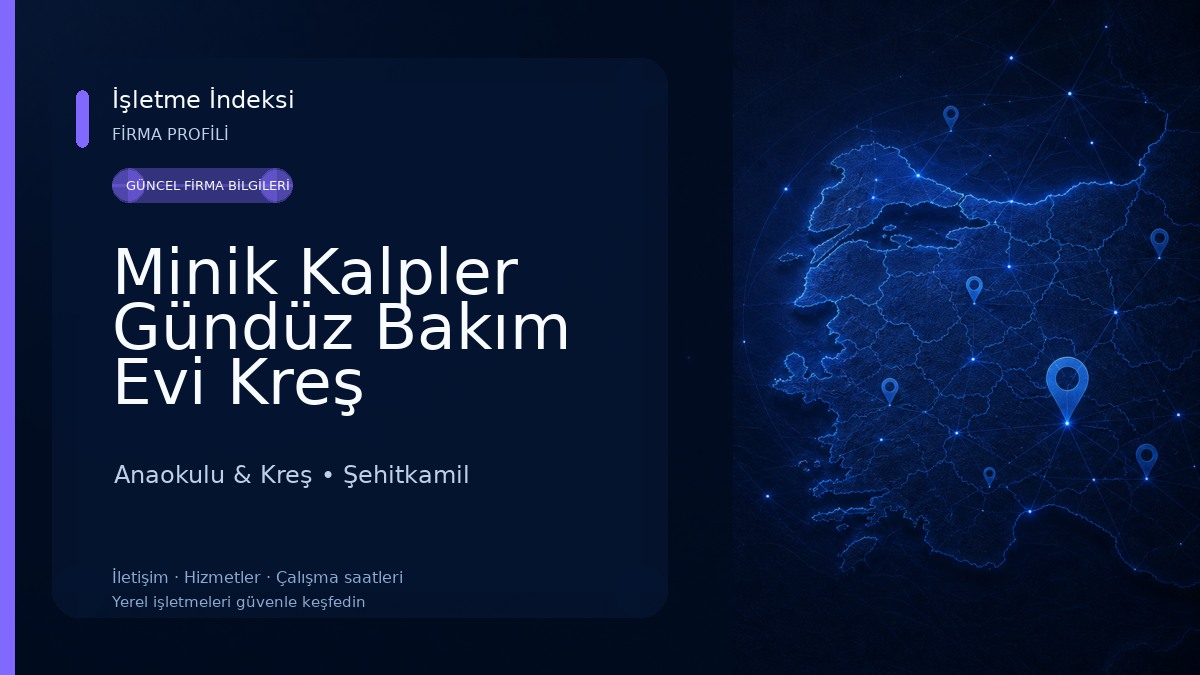 Minik Kalpler Gündüz Bakım Evi Kreş Anaokulu & Kreş