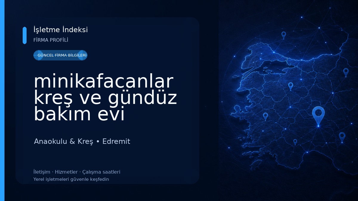 minikafacanlar kreş ve gündüz bakım evi Anaokulu & Kreş