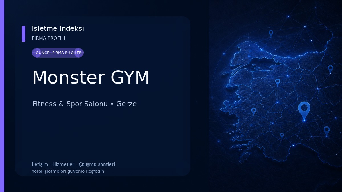 Monster GYM Fitness & Spor Salonu