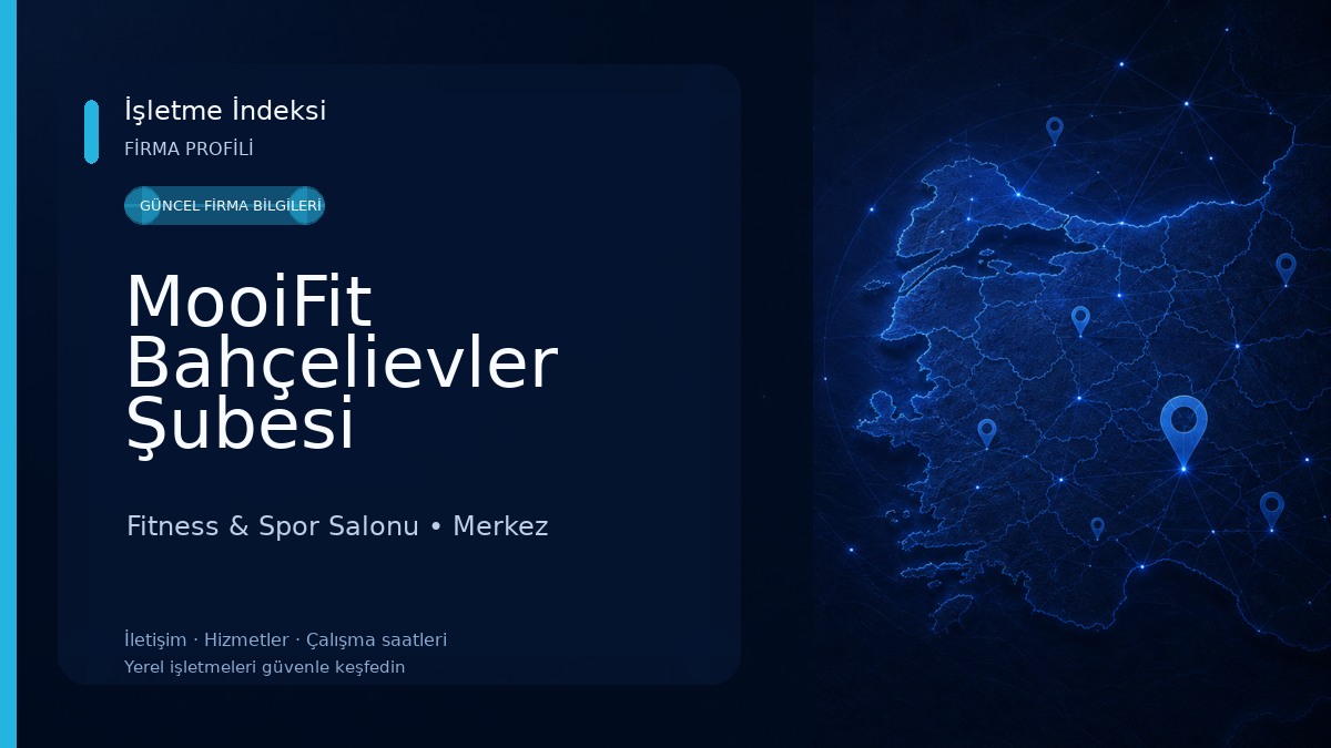 MooiFit Bahçelievler Şubesi Fitness & Spor Salonu
