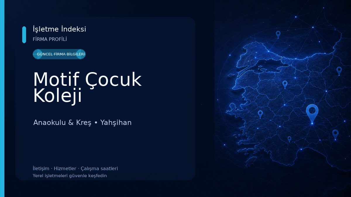 Motif Çocuk Koleji Anaokulu & Kreş