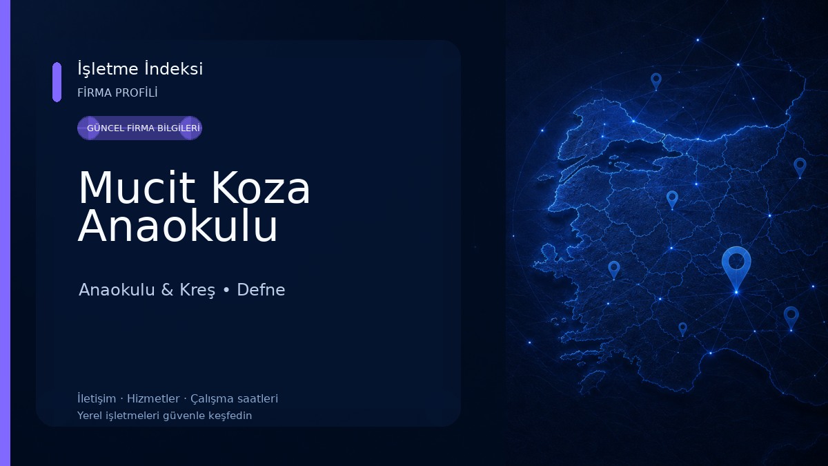 Mucit Koza Anaokulu