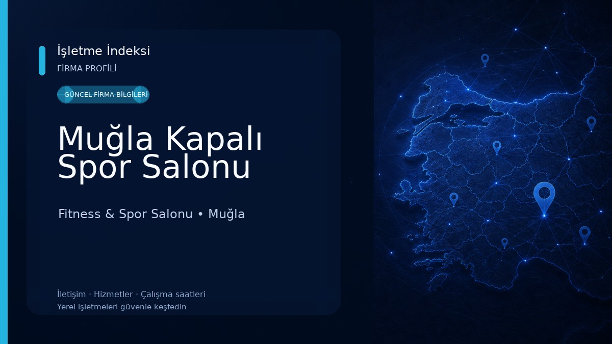 Muğla Kapalı Spor Salonu Fitness & Spor Salonu
