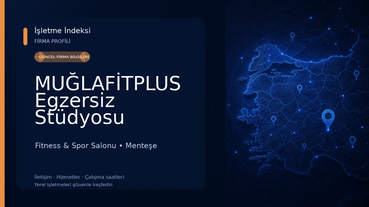 MUĞLAFİTPLUS Egzersiz Stüdyosu Fitness & Spor Salonu