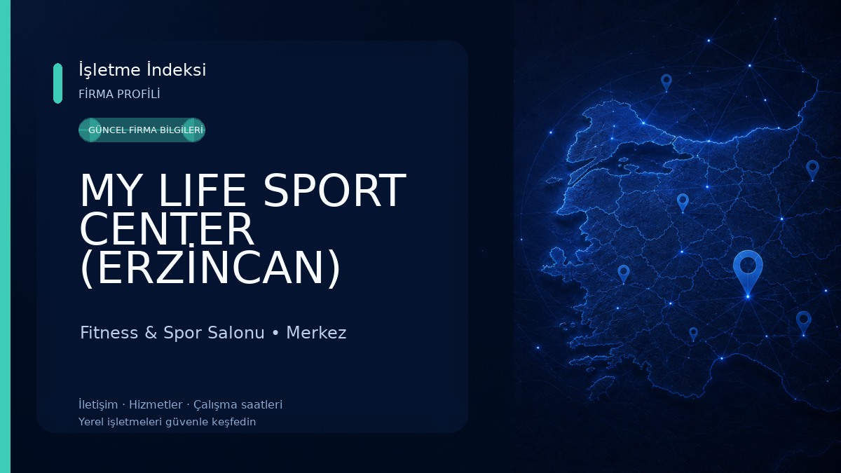 MY LIFE SPORT CENTER (ERZİNCAN) Fitness & Spor Salonu