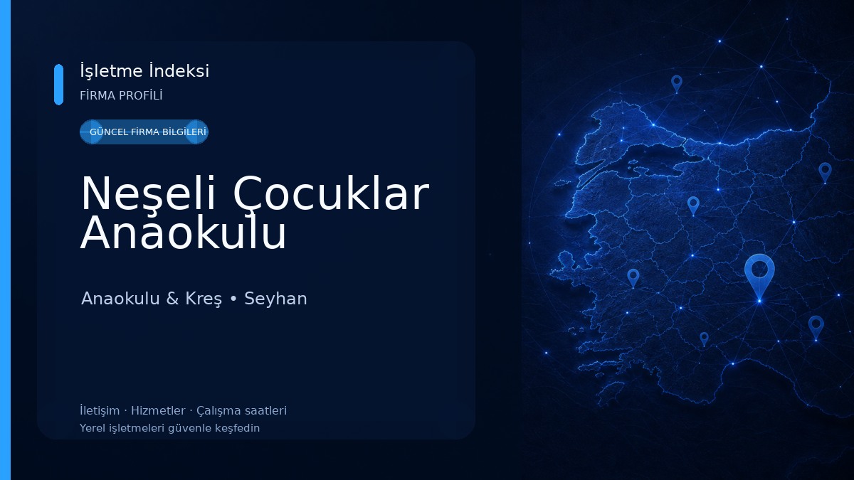 Neşeli Çocuklar Anaokulu Anaokulu & Kreş