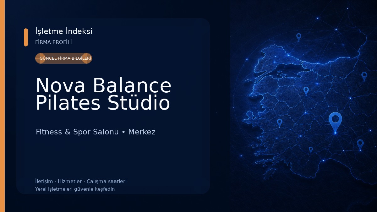Nova Balance Pilates Stüdio Fitness & Spor Salonu