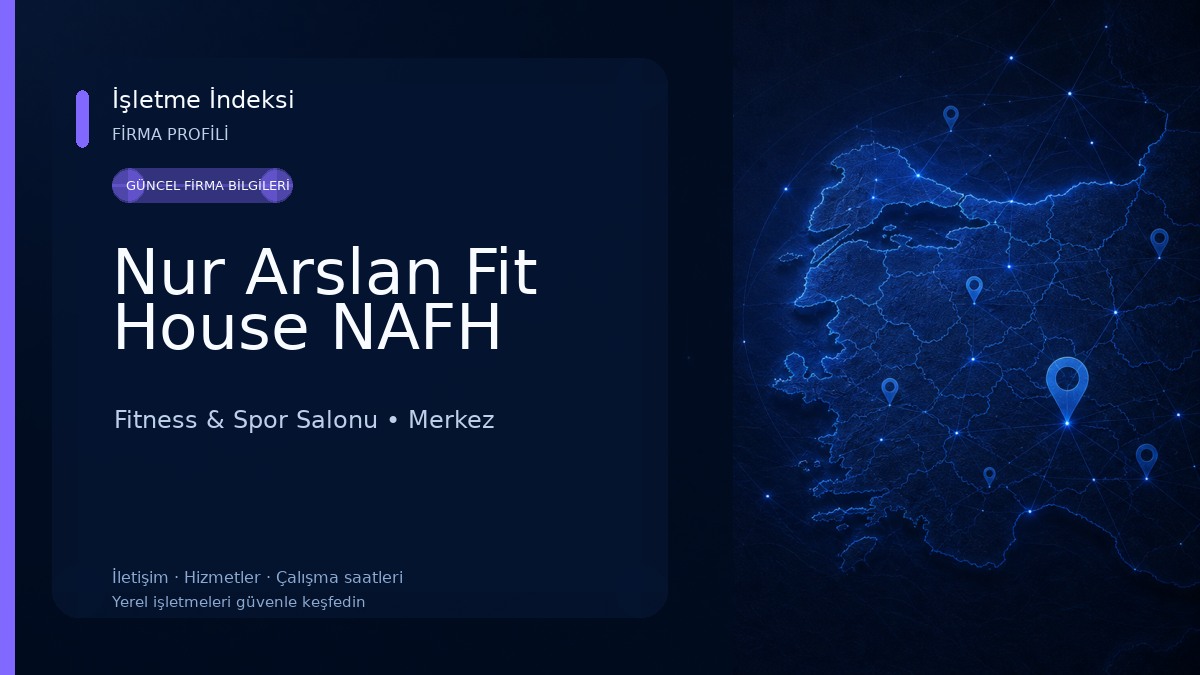 Nur Arslan Fit House NAFH Fitness & Spor Salonu
