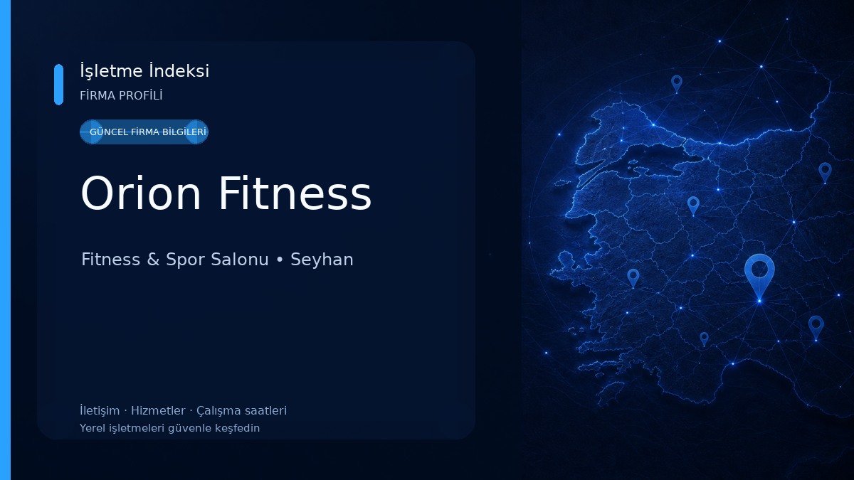 Orion Fitness Fitness & Spor Salonu