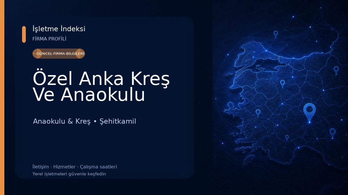 Özel Anka Kreş Ve Anaokulu Anaokulu & Kreş