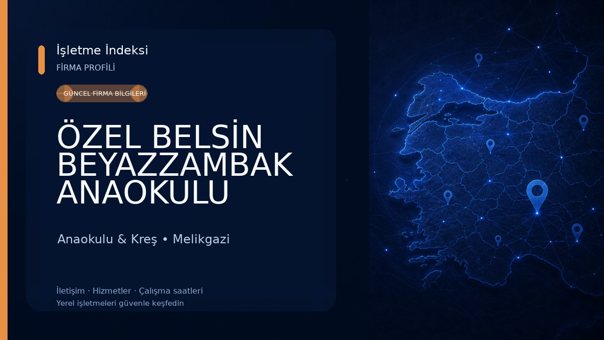 ÖZEL BELSİN BEYAZZAMBAK ANAOKULU Anaokulu & Kreş
