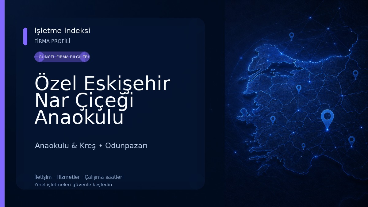 Özel Eskişehir Nar Çiçeği Anaokulu Anaokulu & Kreş