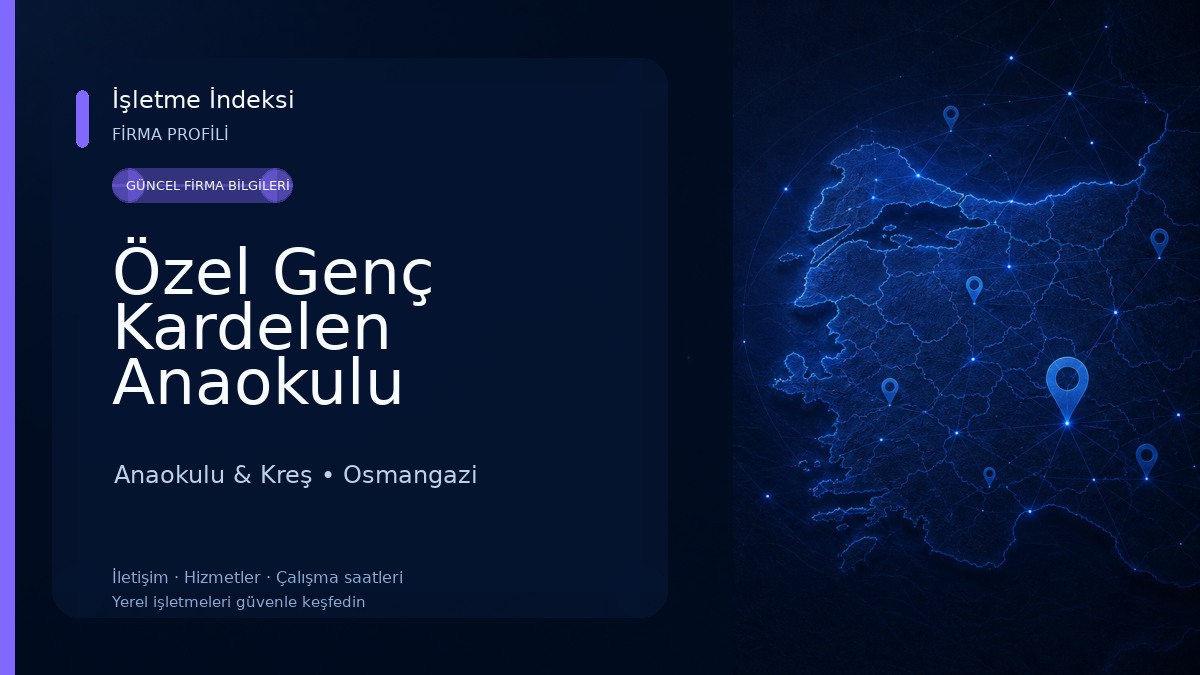 Özel Genç Kardelen Anaokulu Anaokulu & Kreş