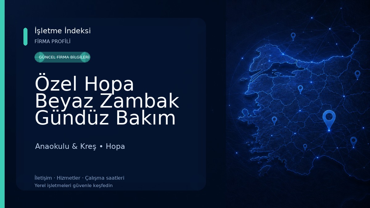 Özel Hopa Beyaz Zambak Gündüz Bakım Evi 