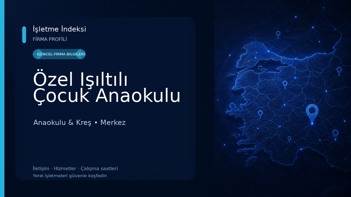 Özel Işıltılı Çocuk Anaokulu Anaokulu & Kreş