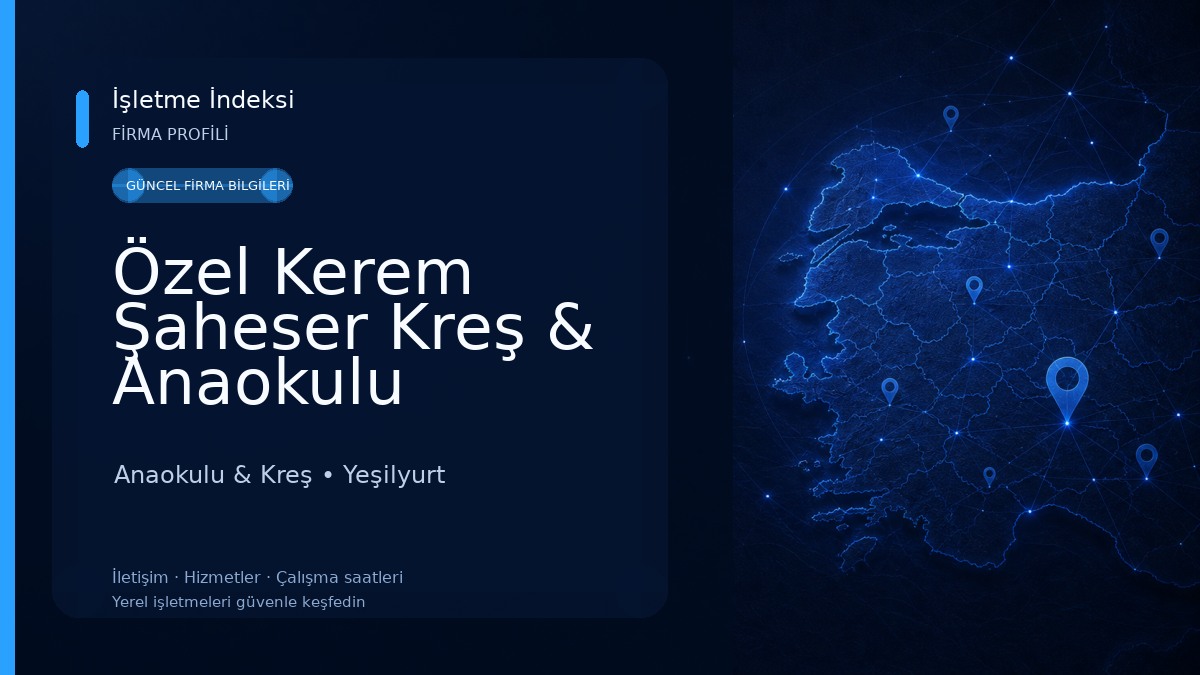 Özel Kerem Şaheser Kreş & Anaokulu Anaokulu & Kreş