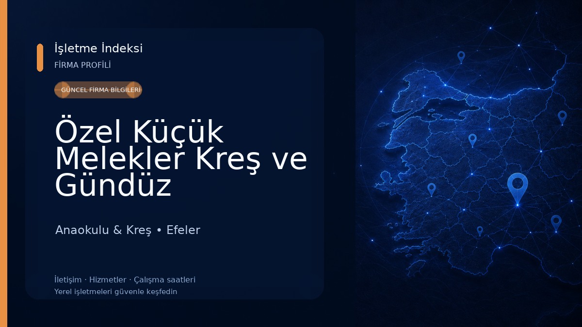 Özel Küçük Melekler Kreş ve Gündüz Bakımevi Anaokulu & Kreş
