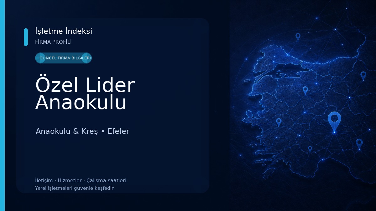 Özel Lider Anaokulu Anaokulu & Kreş