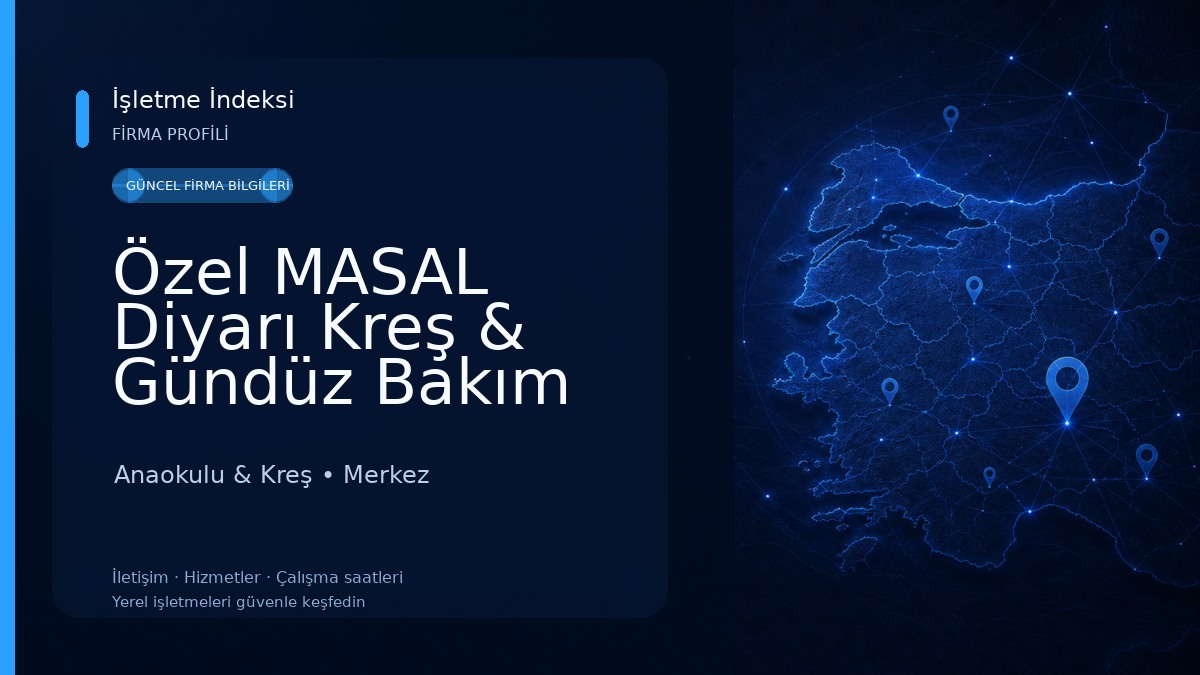 Özel MASAL Diyarı Kreş & Gündüz Bakım Evi