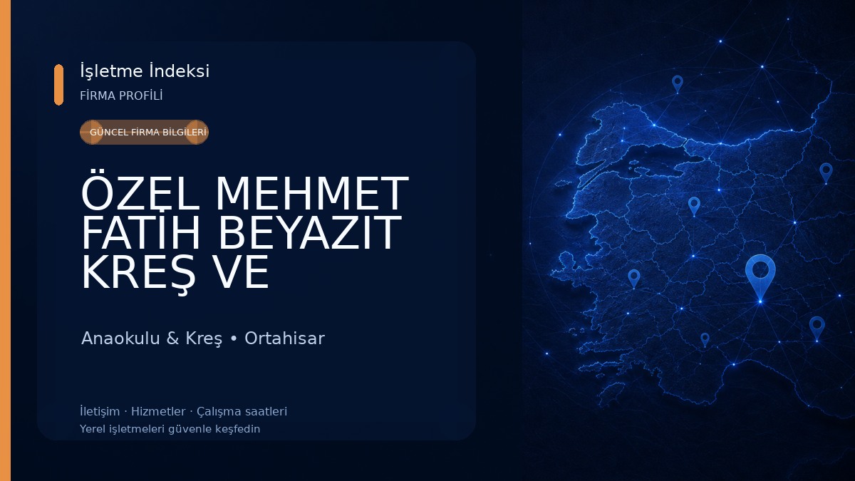 ÖZEL MEHMET FATİH BEYAZIT KREŞ VE GÜNDÜZ BAKIMEVİ Anaokulu & Kreş