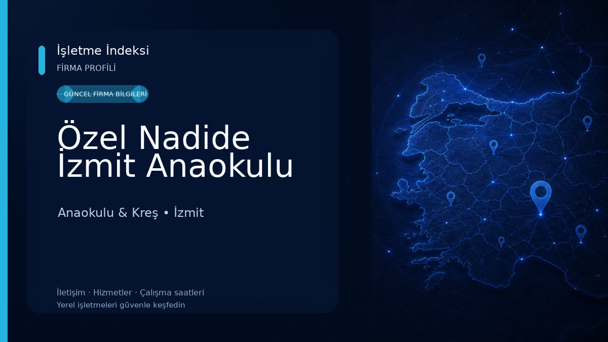 Özel Nadide İzmit Anaokulu