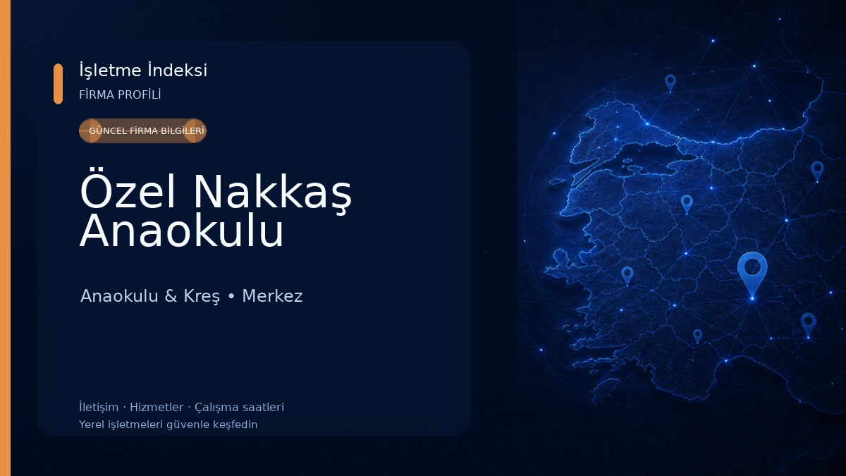 Özel Nakkaş Anaokulu Anaokulu & Kreş