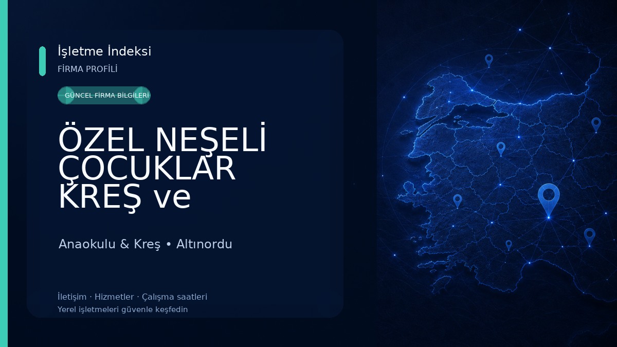 ÖZEL NEŞELİ ÇOCUKLAR KREŞ ve ANAOKULU Anaokulu & Kreş