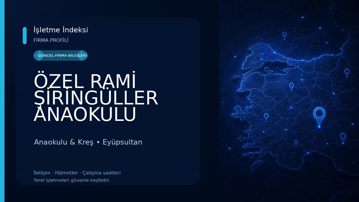 ÖZEL RAMİ ŞİRİNGÜLLER ANAOKULU Anaokulu & Kreş