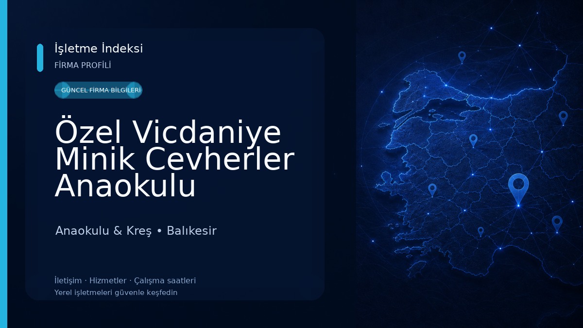 Özel Vicdaniye Minik Cevherler Anaokulu Anaokulu & Kreş
