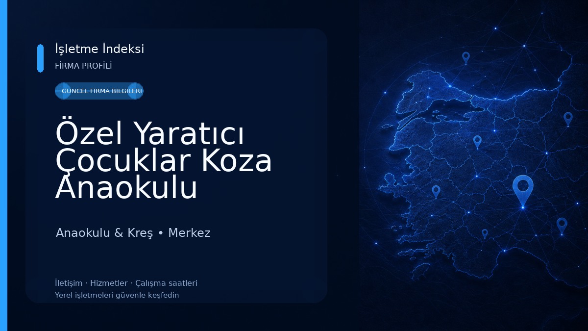 Özel Yaratıcı Çocuklar Koza Anaokulu Anaokulu & Kreş