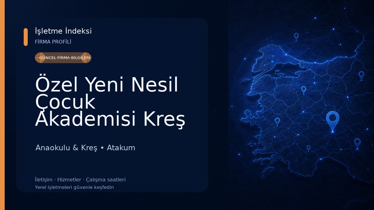 Özel Yeni Nesil Çocuk Akademisi Kreş ve Anaokulu Anaokulu & Kreş