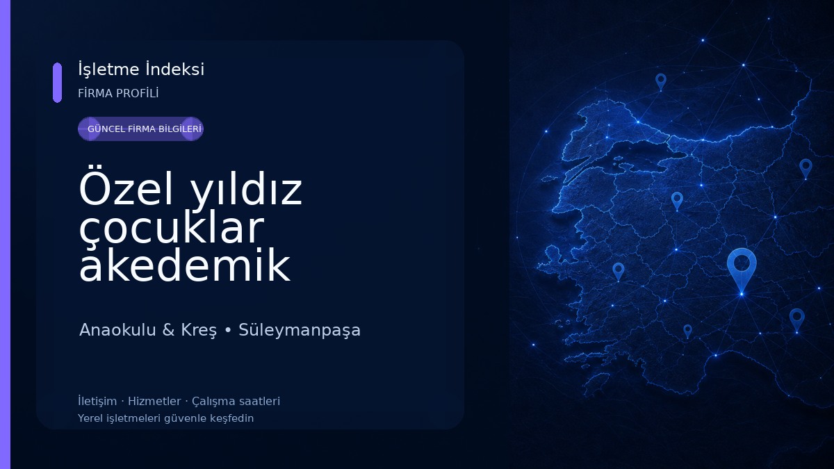 Özel yıldız çocuklar akedemik anaokulu Anaokulu & Kreş