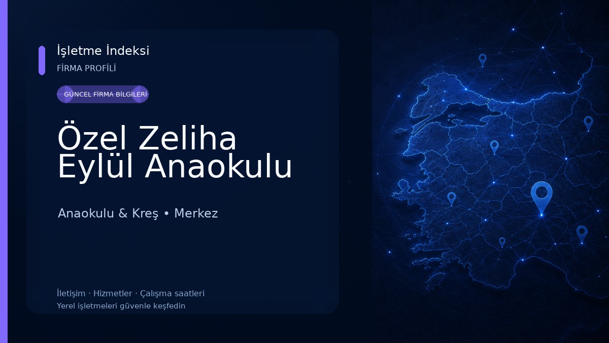 Özel Zeliha Eylül Anaokulu