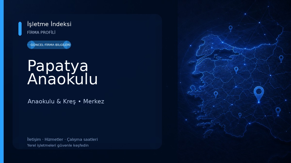 Papatya Anaokulu Anaokulu & Kreş