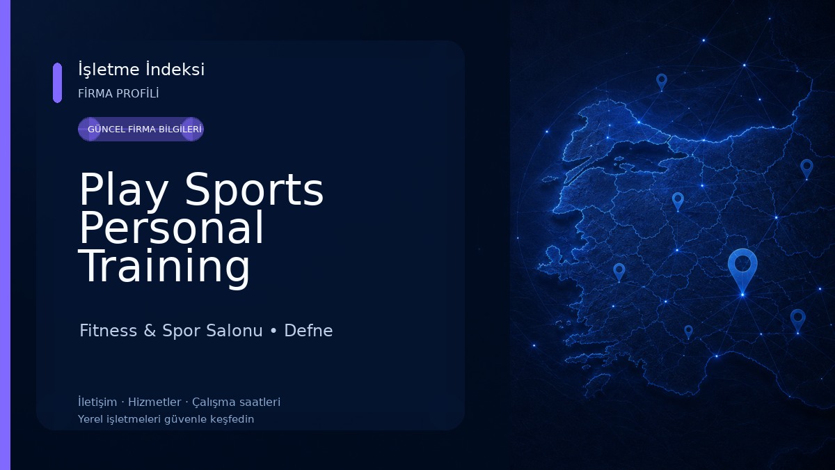 Play Sports Personal Training Fitness & Spor Salonu