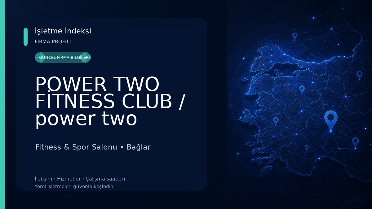 POWER TWO FİTNESS CLUB / power two fitness club Fitness & Spor Salonu