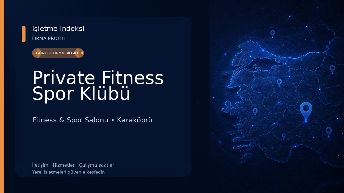 Private Fitness Spor Klübü Fitness & Spor Salonu