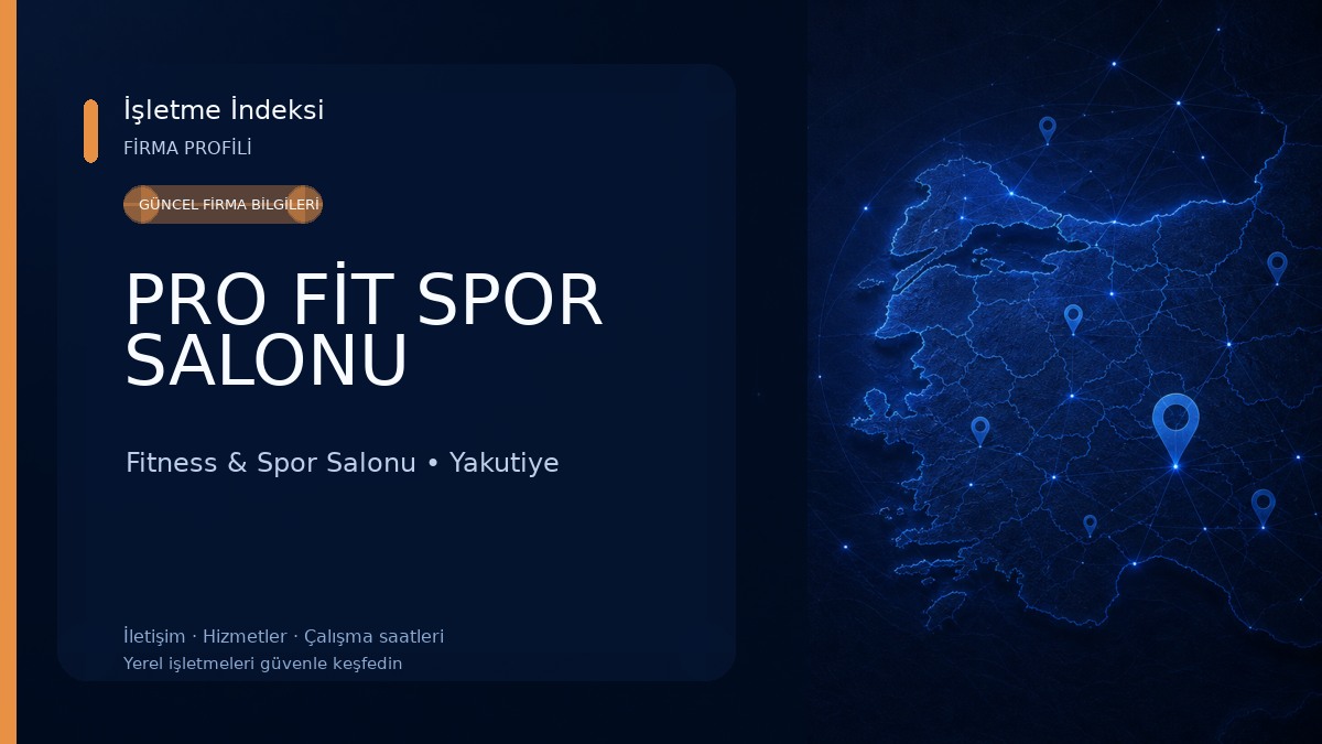 PRO FİT SPOR SALONU Fitness & Spor Salonu