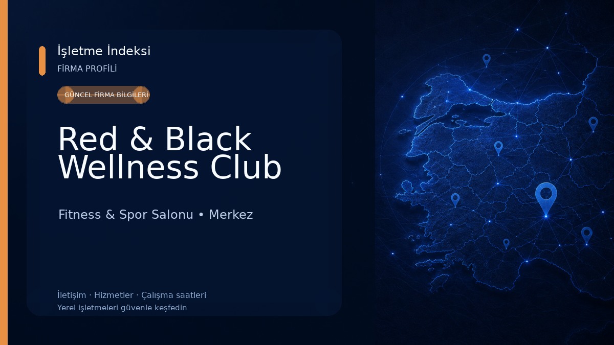 Red & Black Wellness Club