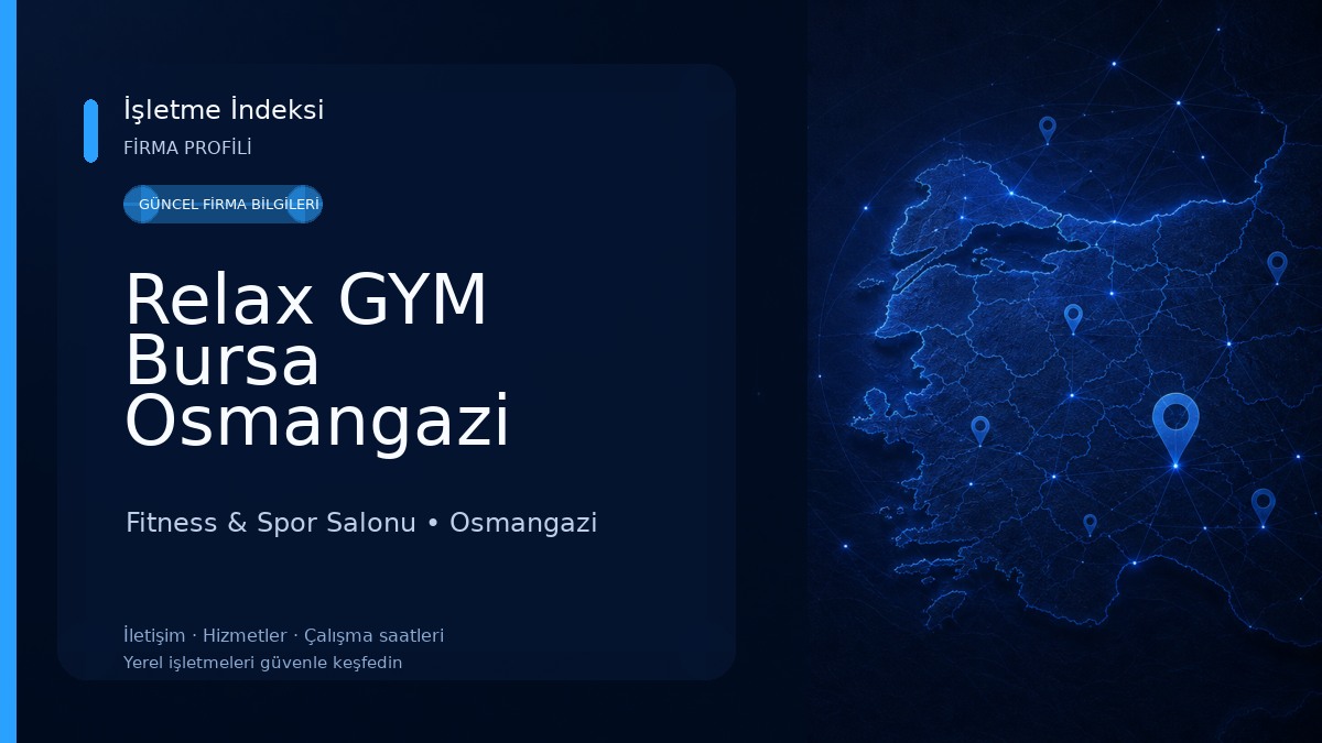 Relax GYM Bursa Osmangazi Fitness & Spor Salonu