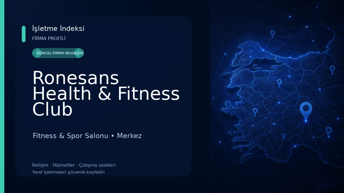 Ronesans Health & Fitness Club Fitness & Spor Salonu
