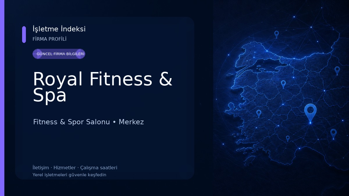 Royal Fitness & Spa Fitness & Spor Salonu