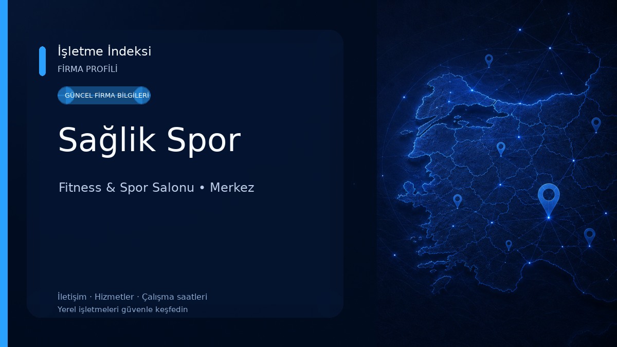 Sağlik Spor Fitness & Spor Salonu