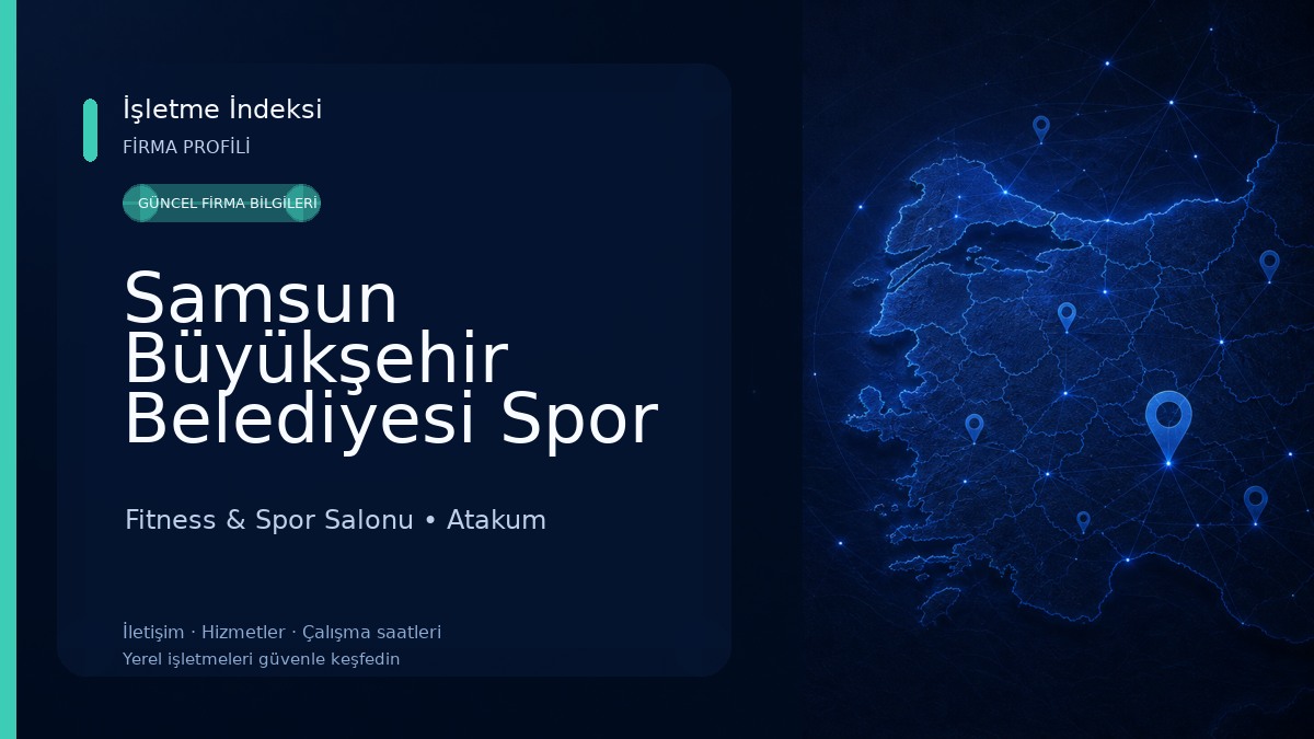 Samsun Büyükşehir Belediyesi Spor Tesisleri Fitness & Spor Salonu