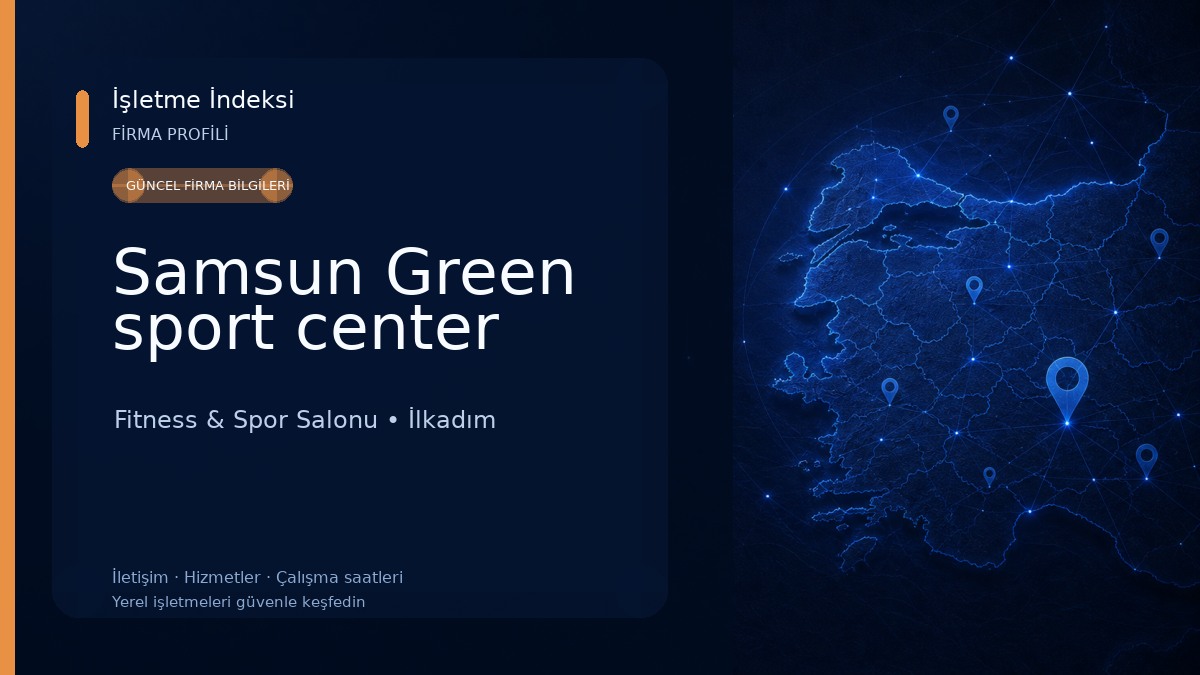Samsun Green sport center Fitness & Spor Salonu