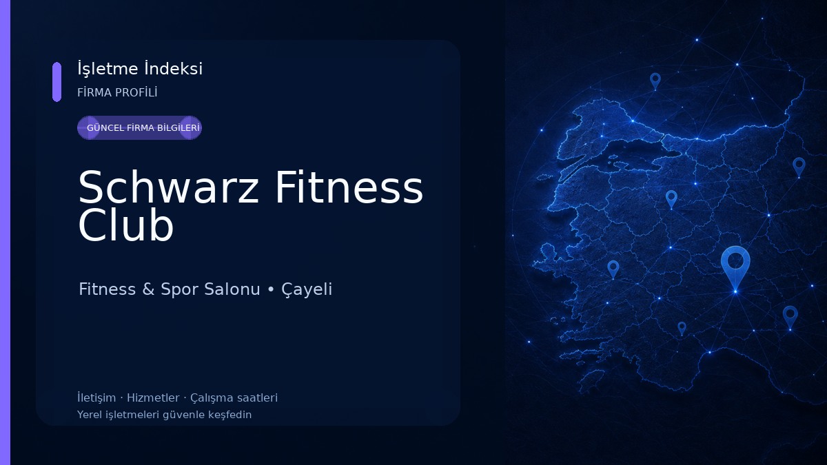 Schwarz Fitness Club Fitness & Spor Salonu