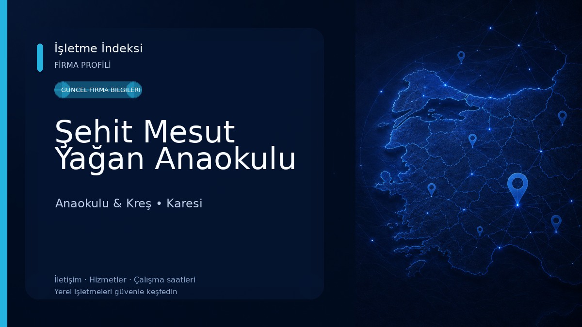 Şehit Mesut Yağan Anaokulu